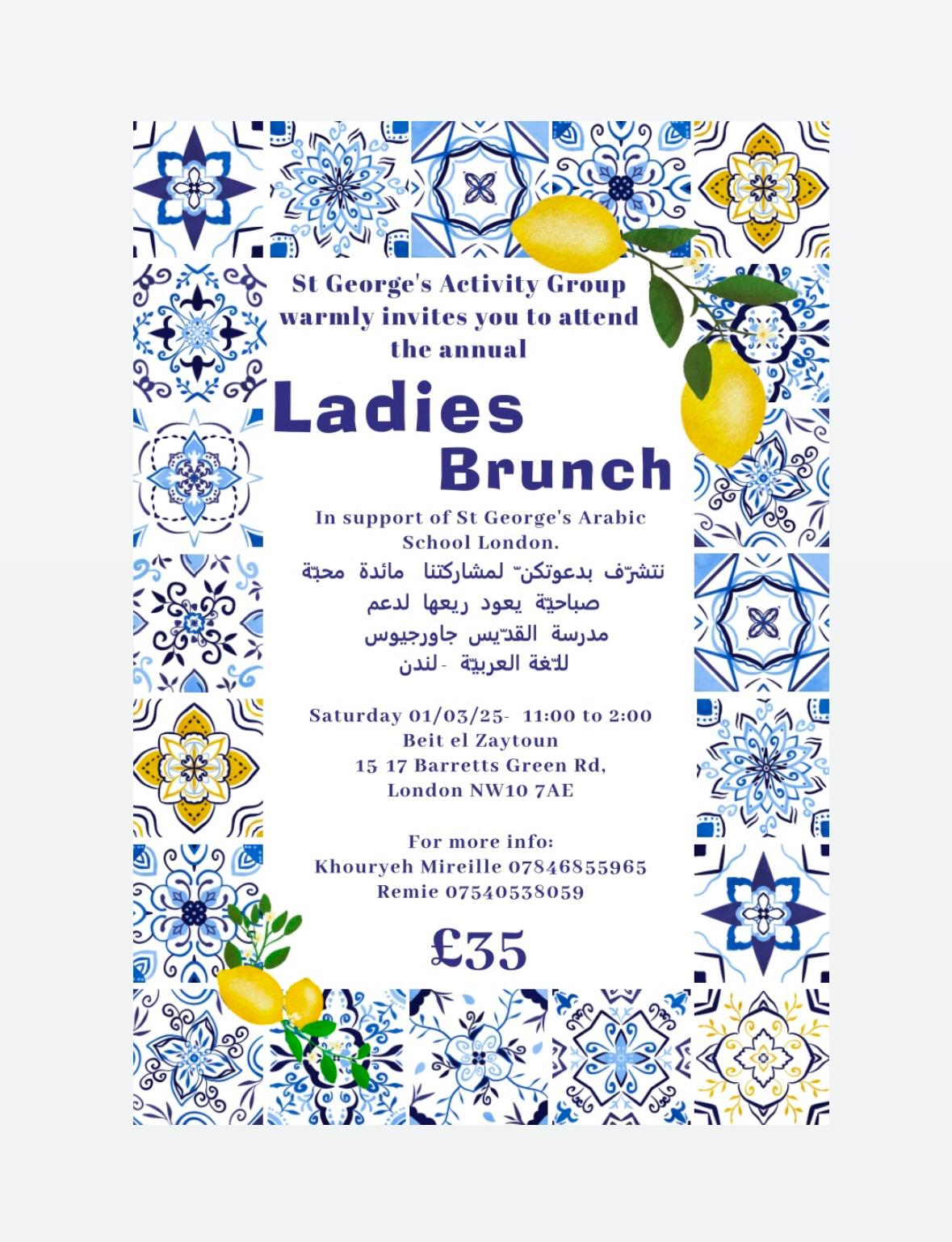 Annual Ladies Brunch